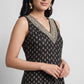 Printed V-Neck Ethnic Sets