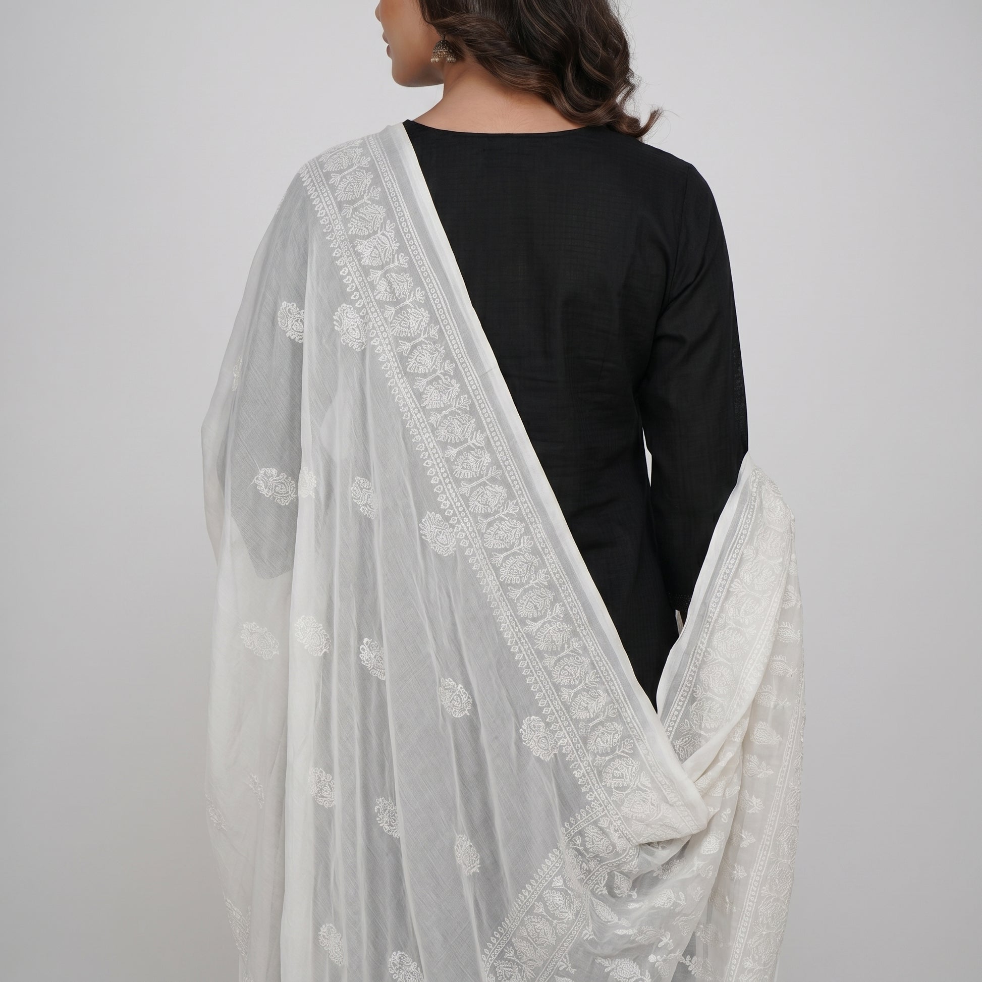Khadi Printed Chiffon Dupatta