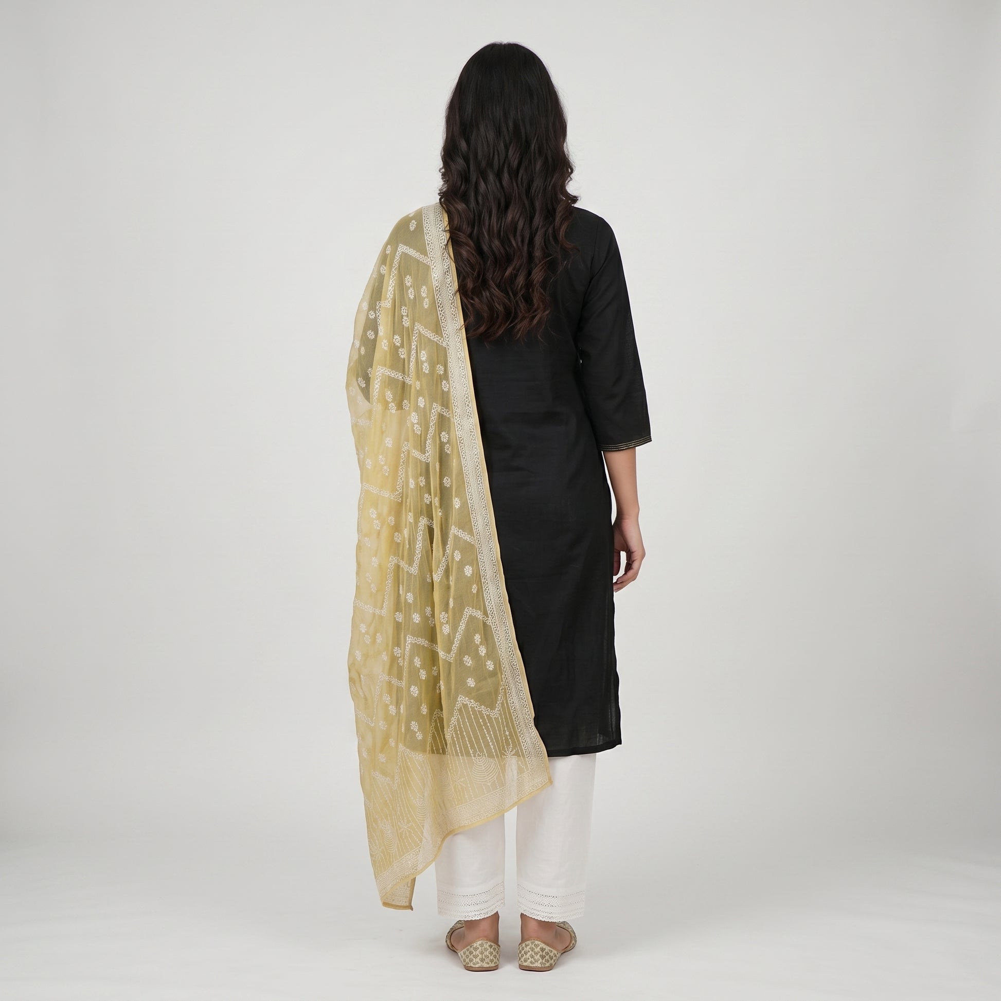 Khadi Printed Chiffon Dupatta