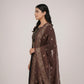 Foil Printed Chiffon Dupatta