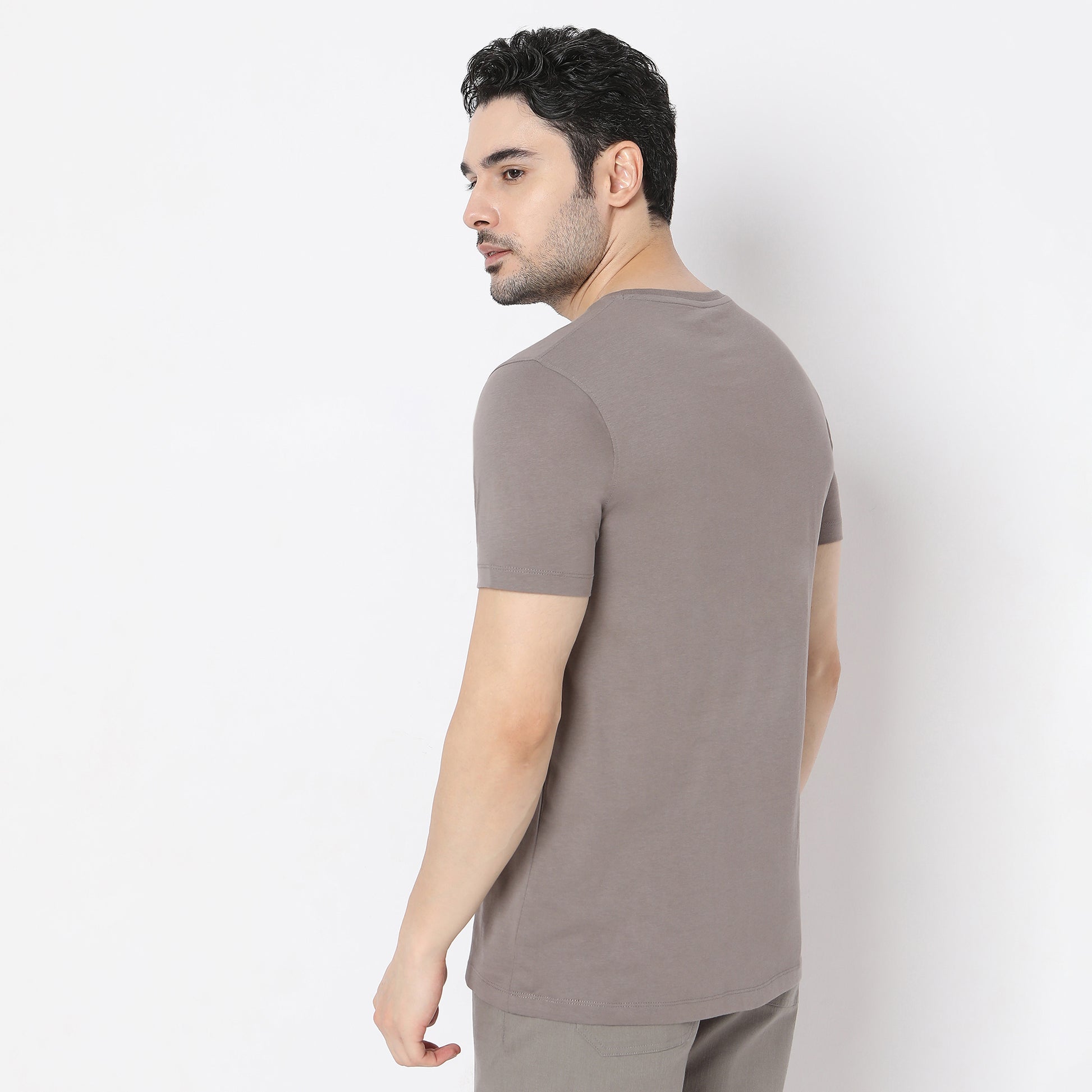 Graphic Crew Neck Modern Home T-Shirt