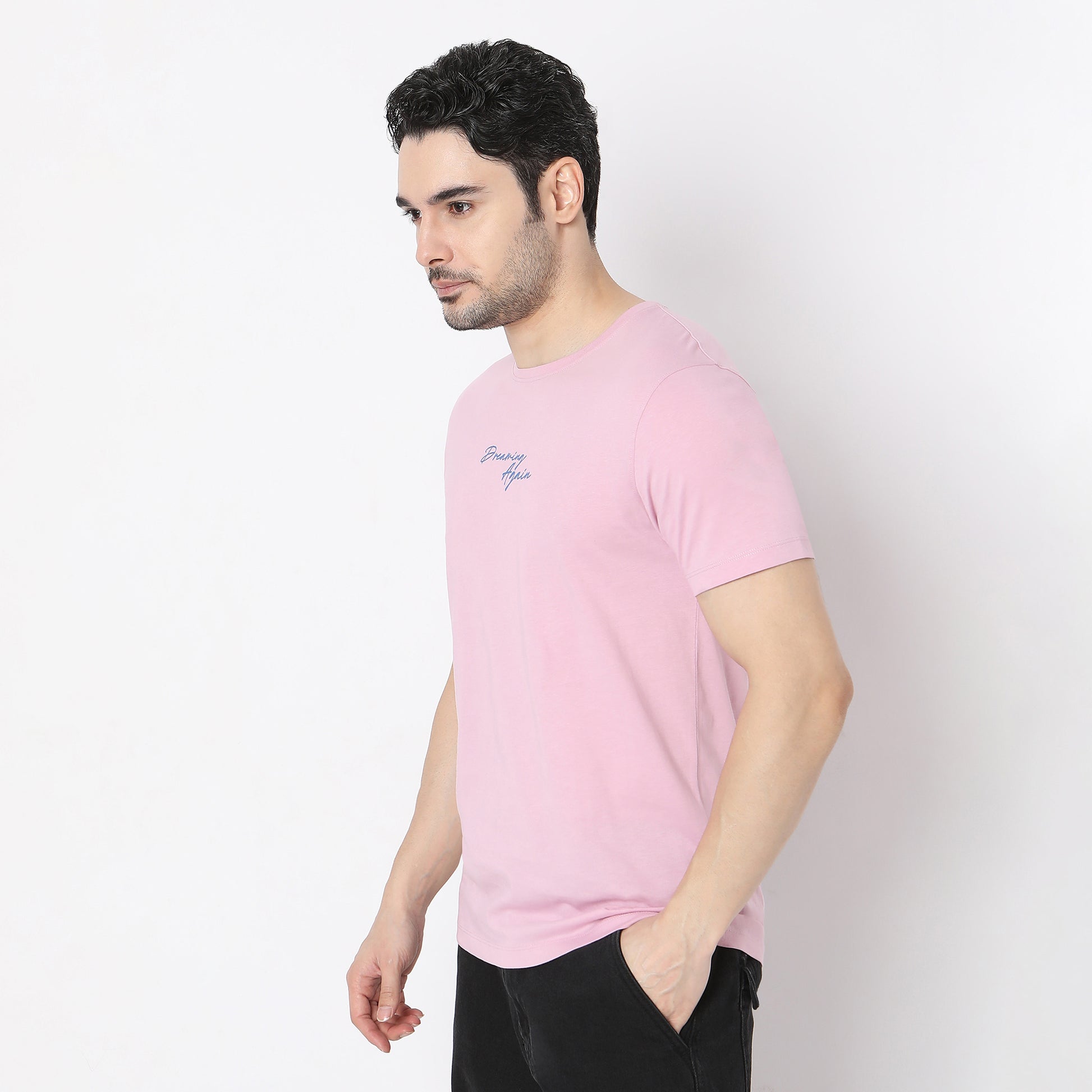 Graphic Crew Neck Modern Home T-Shirt