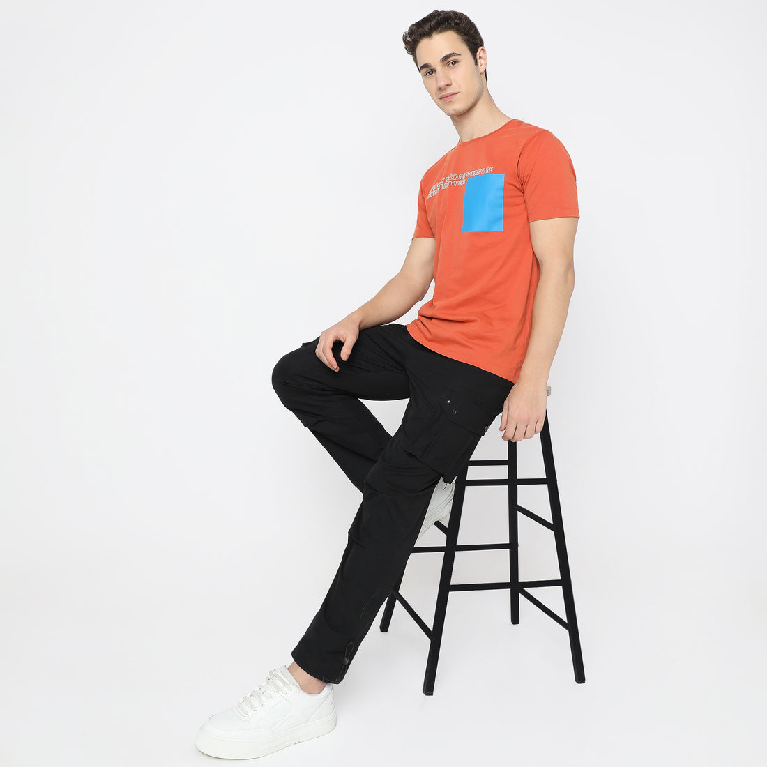 Modern Home Graphic Crew Neck T-Shirt
