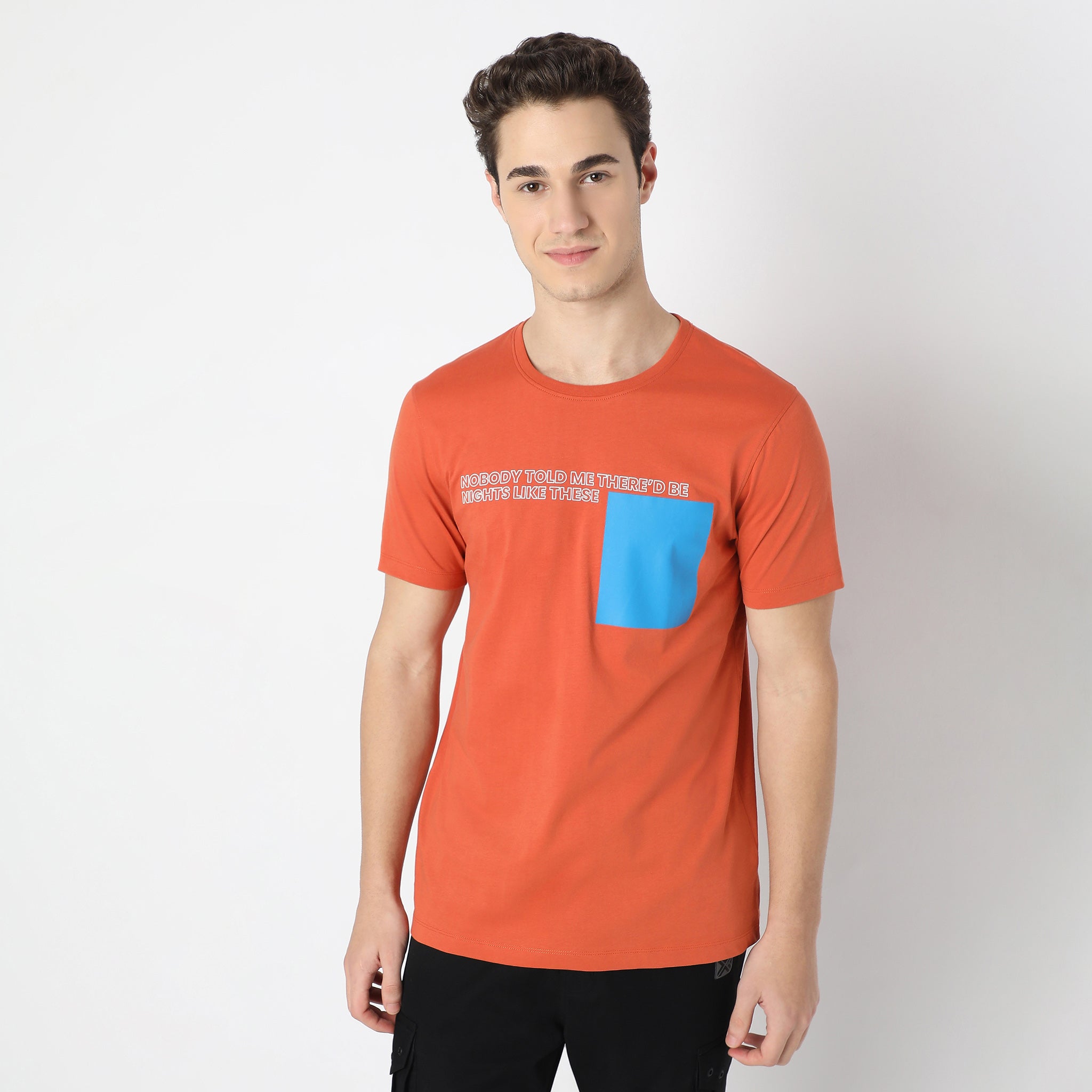 Modern Home Graphic Crew Neck T-Shirt