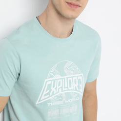 Modern Home Graphic Crew Neck T-Shirt