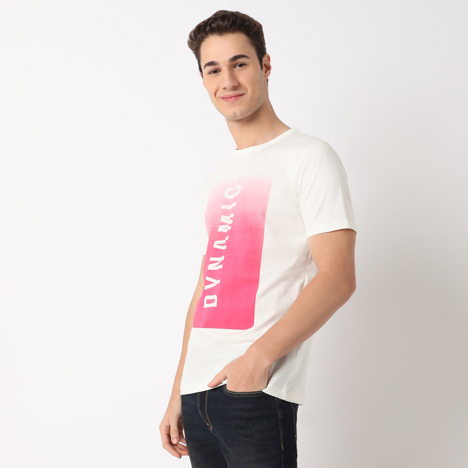 Modern Home Graphic Crew Neck T-Shirt