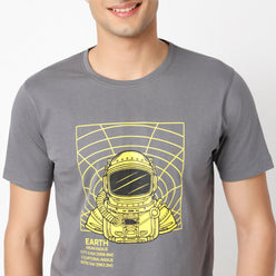 Regular Fit Graphic Regular Length T-Shirt