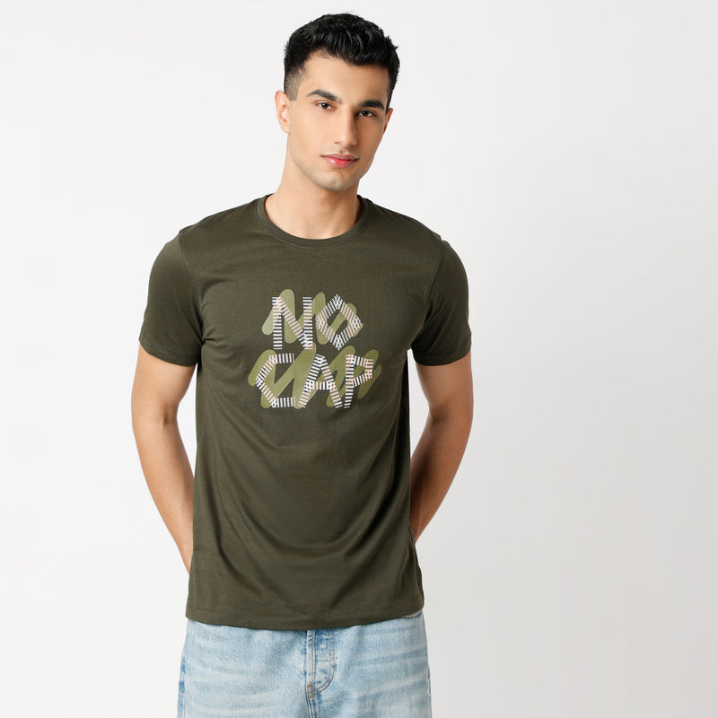 Regular Fit Graphic Regular Length T-Shirt