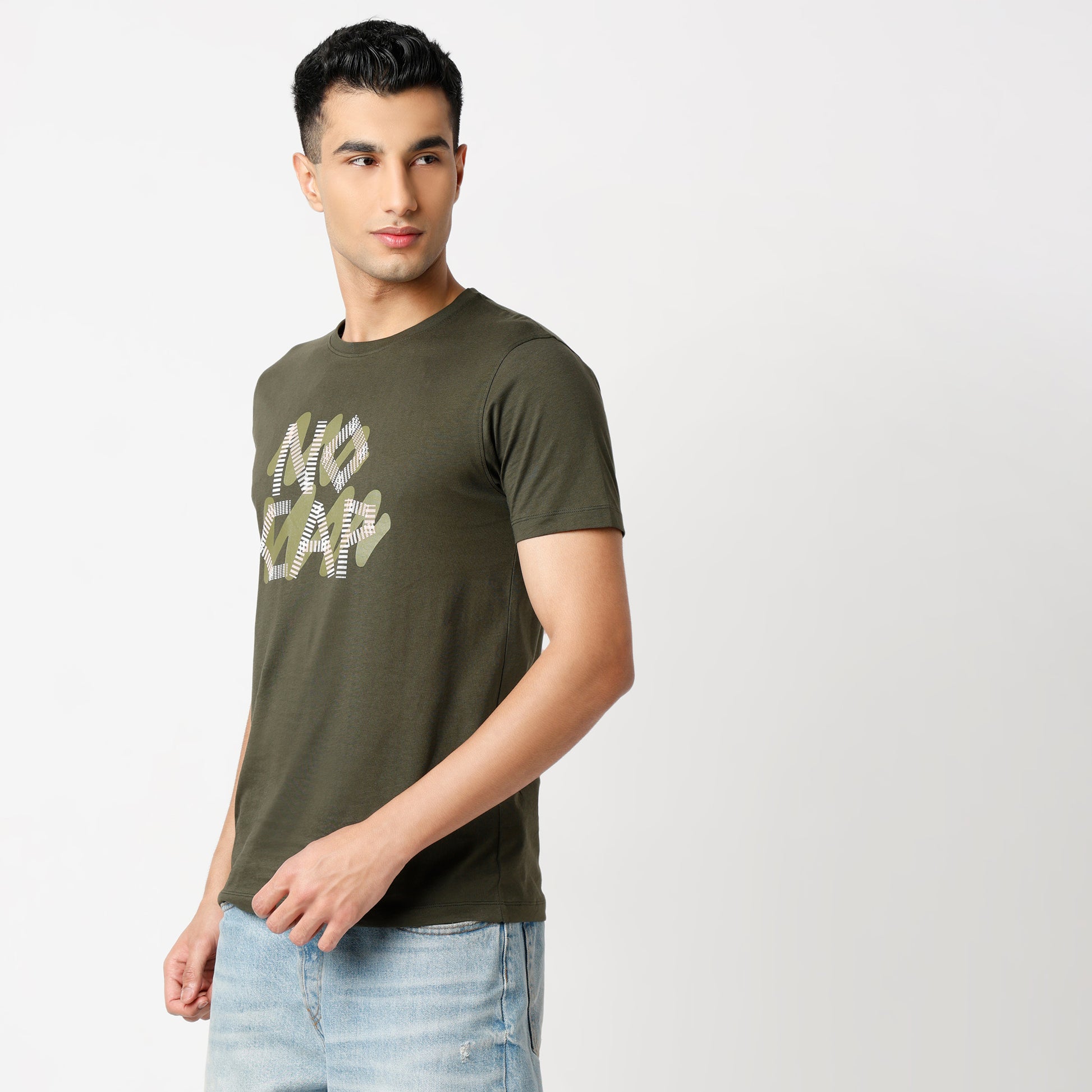 Regular Fit Graphic Regular Length T-Shirt