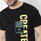Regular Fit Graphic Crew Neck T-Shirt