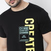 Regular Fit Graphic Crew Neck T-Shirt