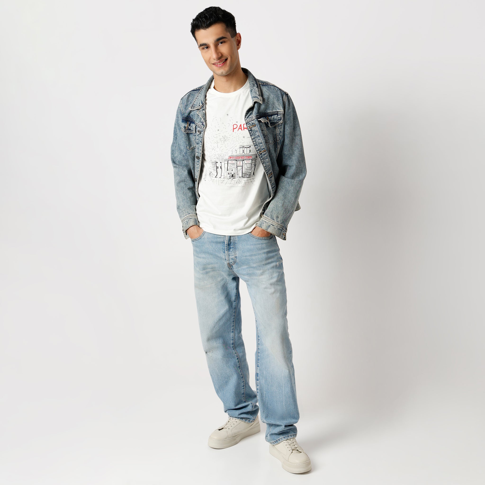 Regular Fit Graphic Regular Length T-Shirt