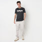 Buy Men Regular Fit Graphic Half Sleeve T-Shirt  - Style Union