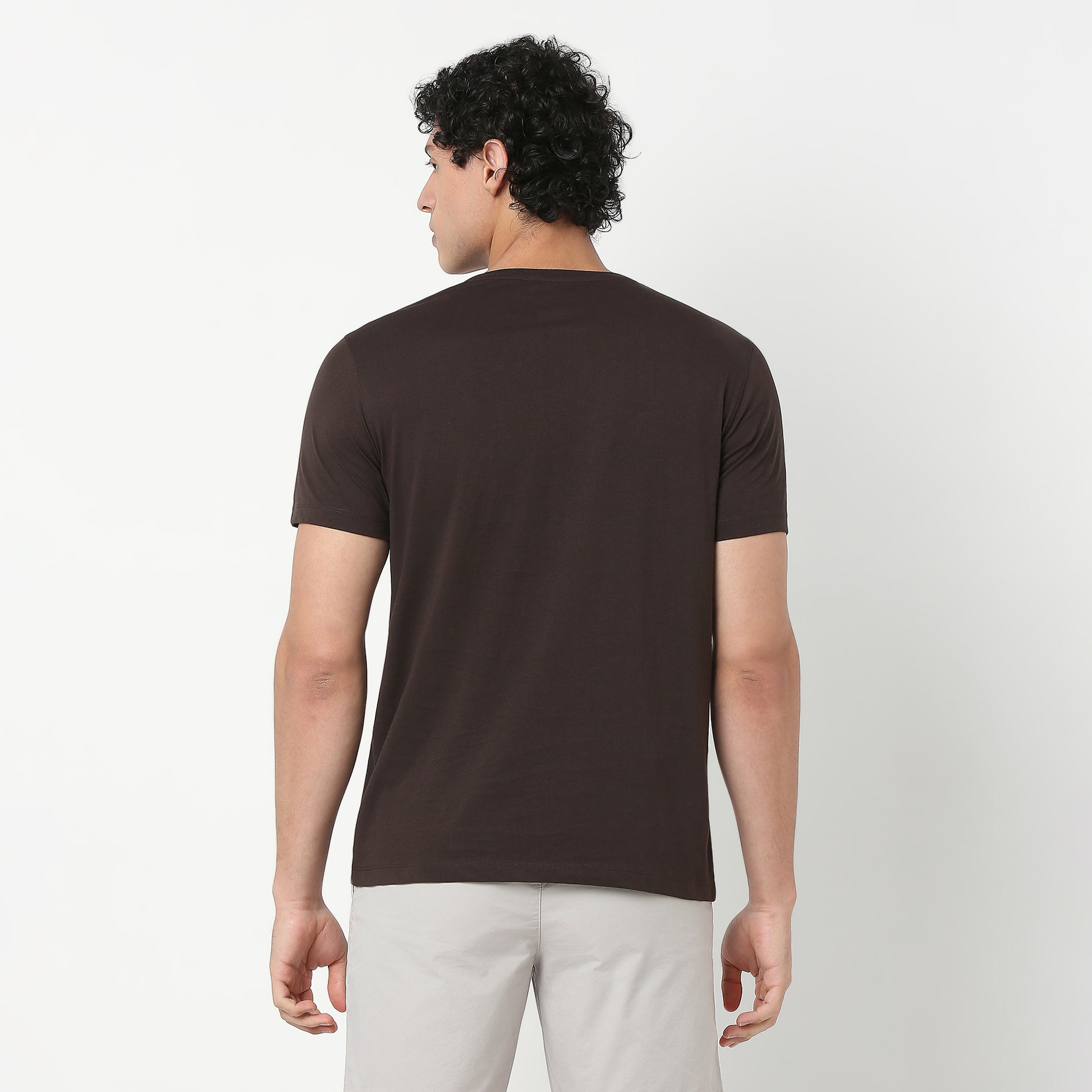 Crew Neck Graphic T-Shirt