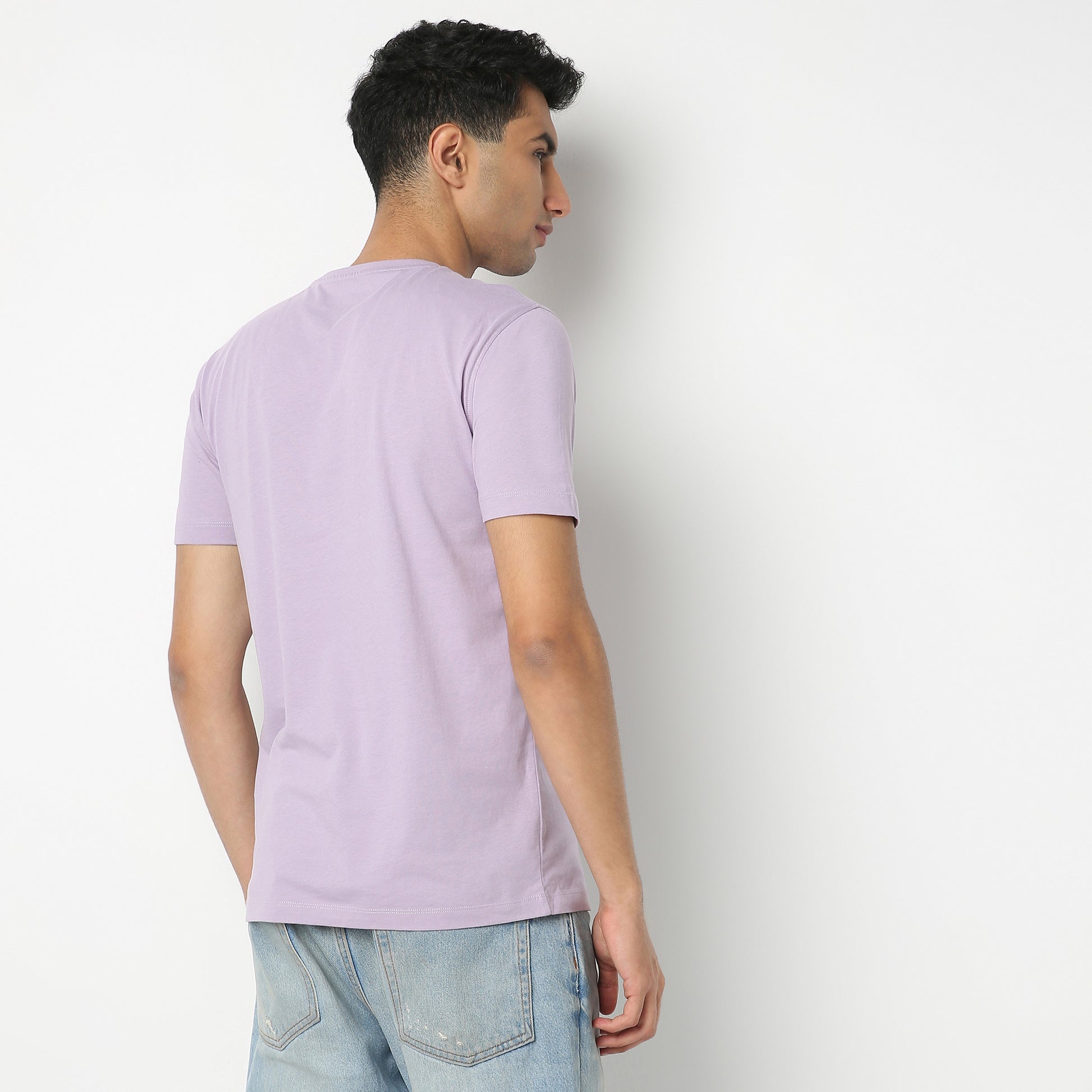 Regular Fit Graphic Crew Neck Regular Length T-Shirt