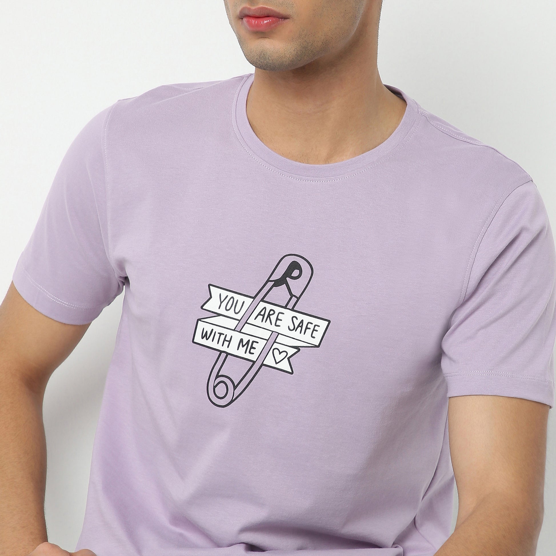 Regular Fit Graphic Crew Neck Regular Length T-Shirt