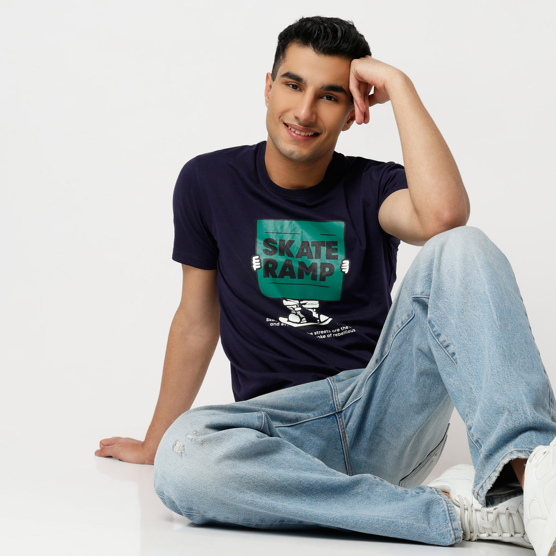 Regular Fit Graphic Regular Length T-Shirt