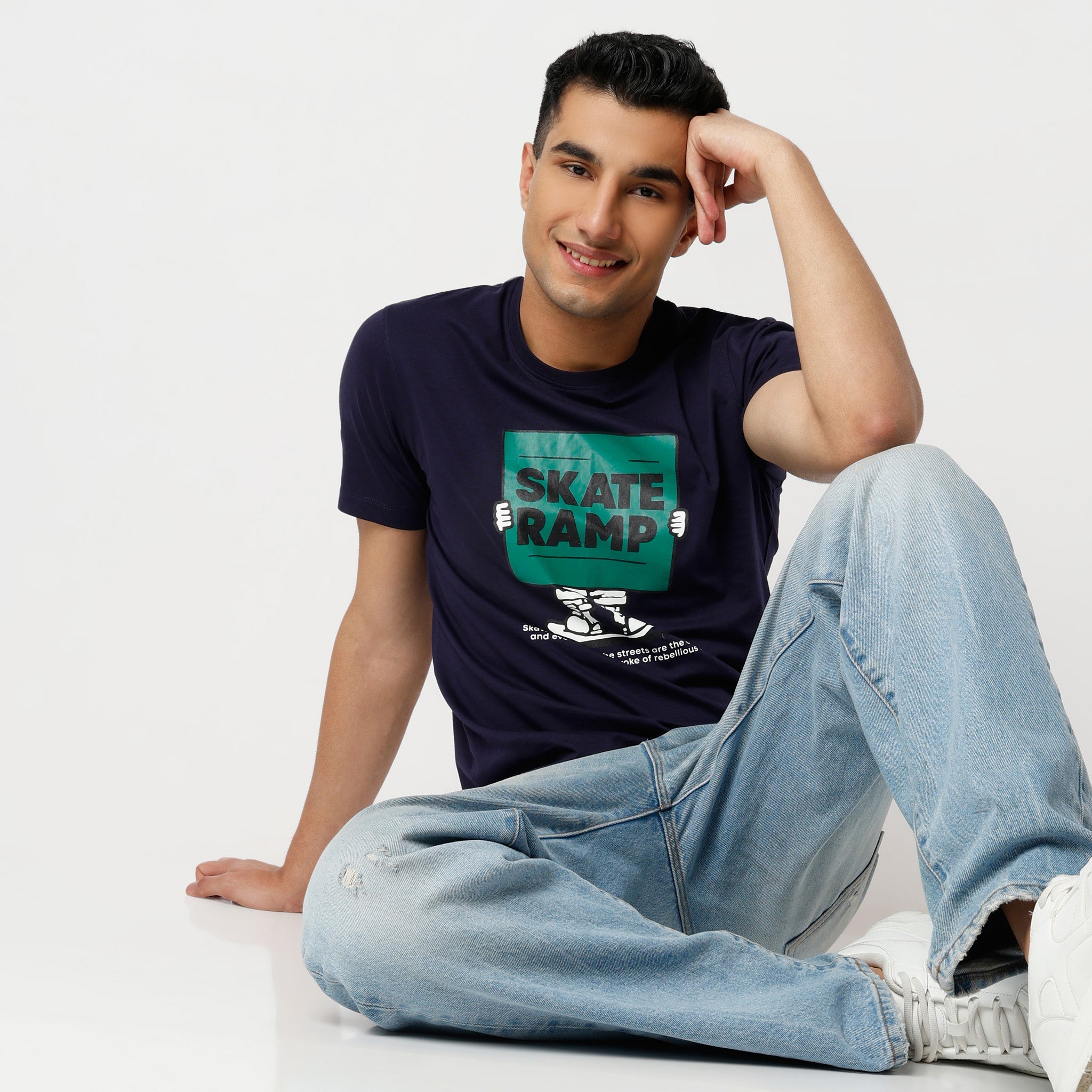 Regular Fit Graphic Regular Length T-Shirt