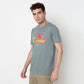 Buy Men Regular Fit Graphic Half Sleeve T-Shirt  - Style Union