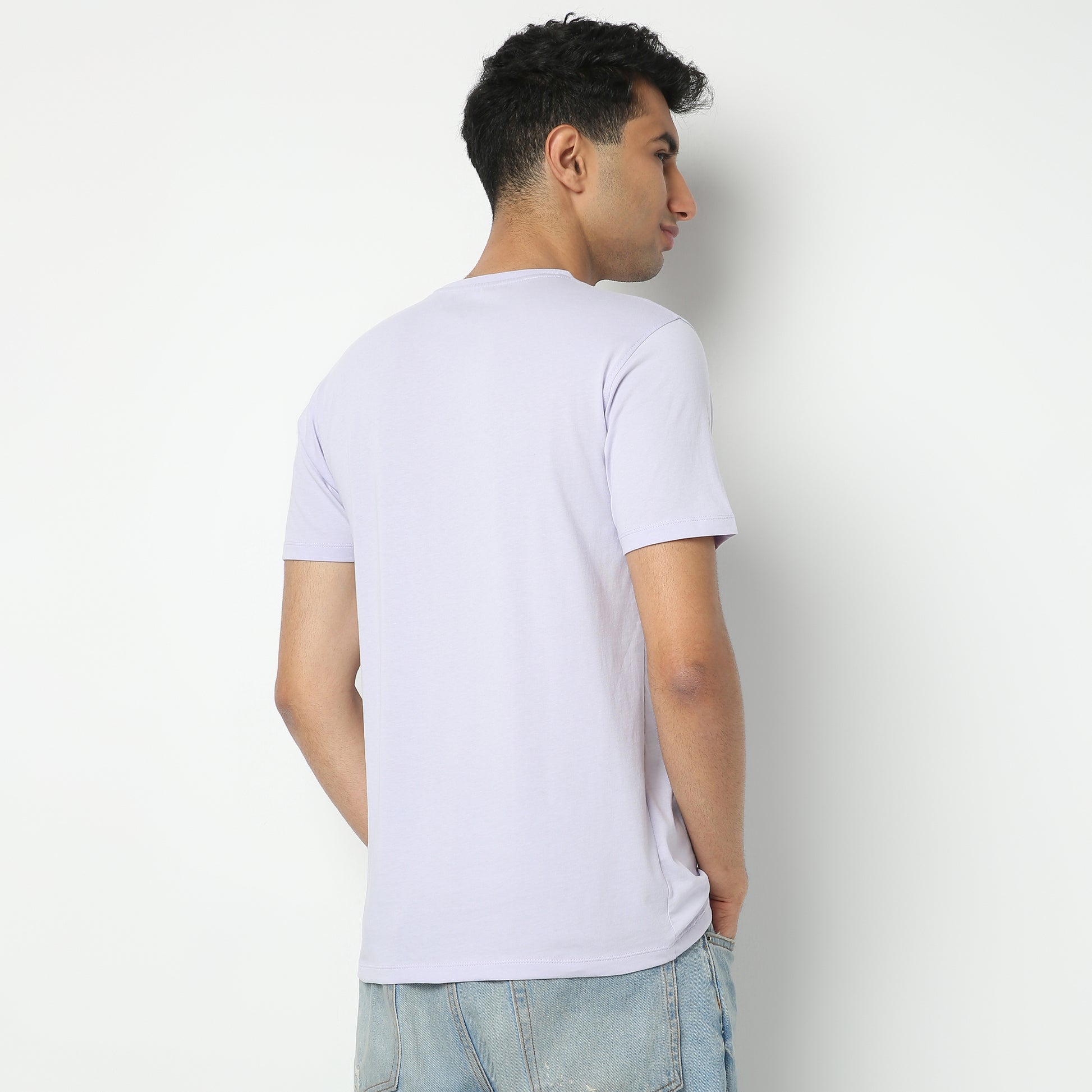 Regular Fit Graphic Crew Neck Regular Length T-Shirt