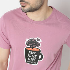 Regular Fit Graphic Crew Neck Regular Length T-Shirt