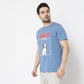Regular Fit Graphic Crew Neck Regular Length T-Shirt
