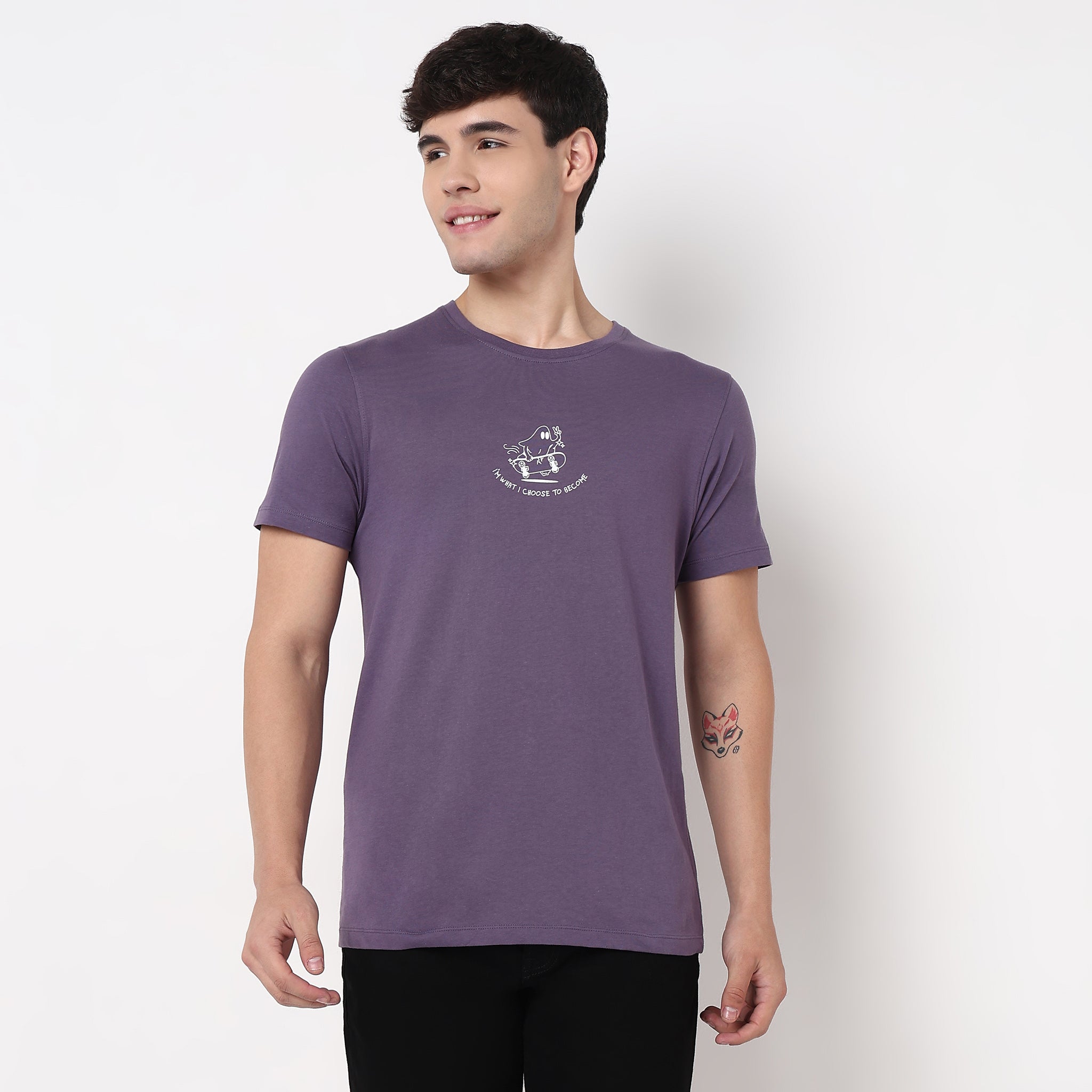 Order Now Men Graphic Crew Neck Regular Fit Casual Wear Graphitee by Style Union