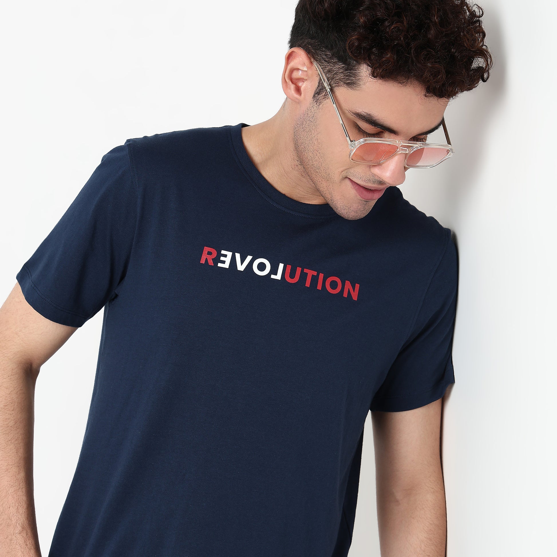 Graphic Cotton Fabric T-Shirt