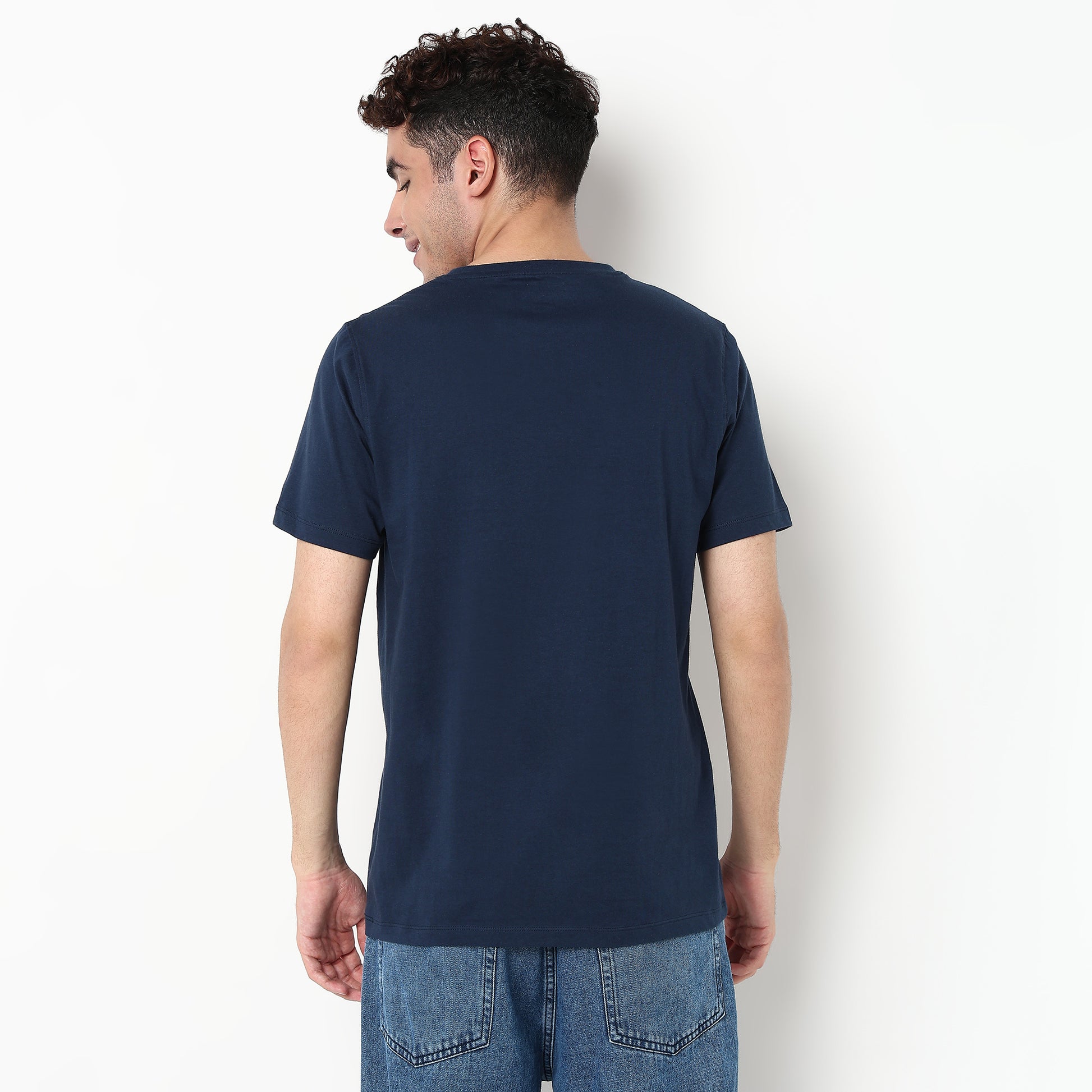 Graphic Cotton Fabric T-Shirt