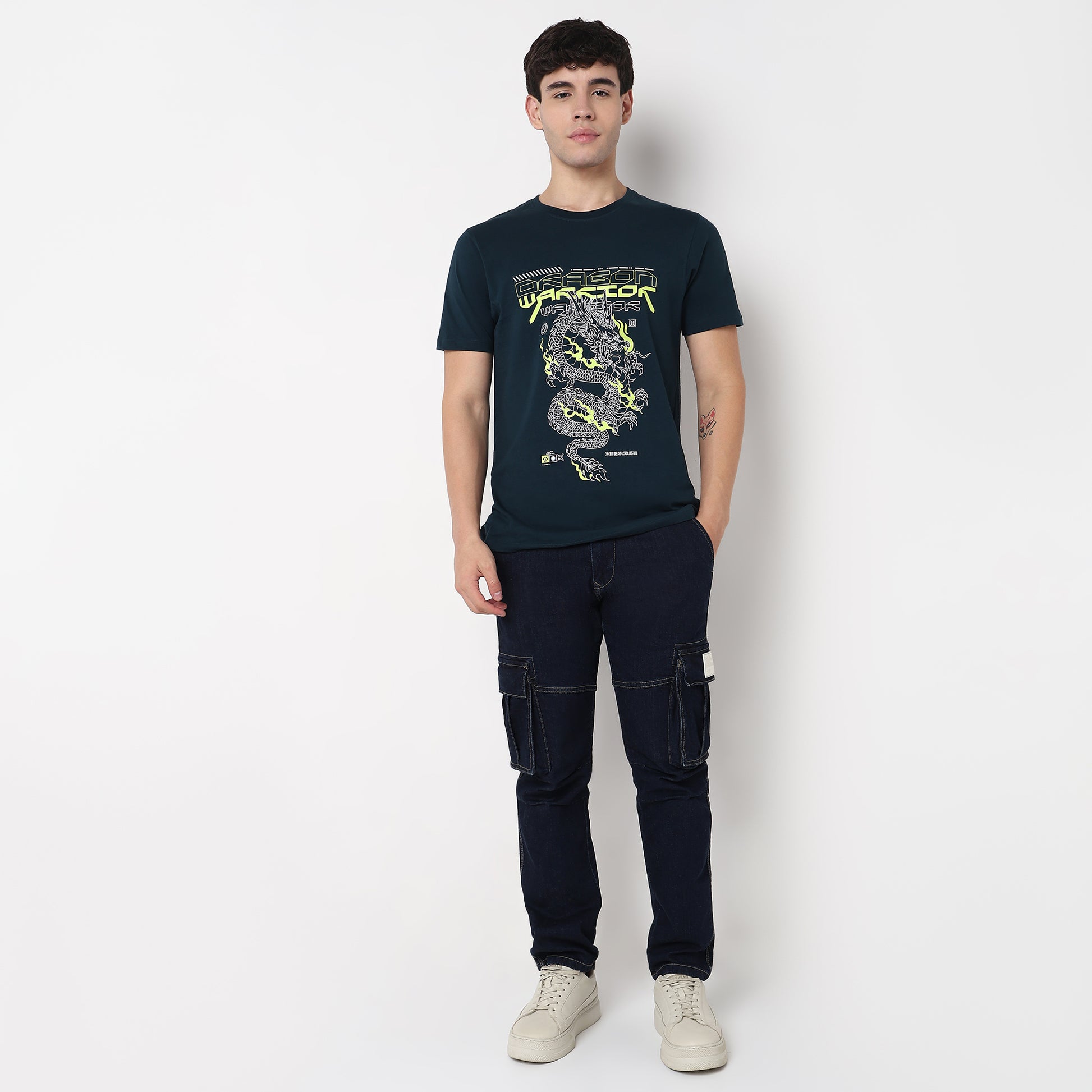 Order Now Men Graphic Crew Neck Regular Fit Casual Wear Graphitee by Style Union