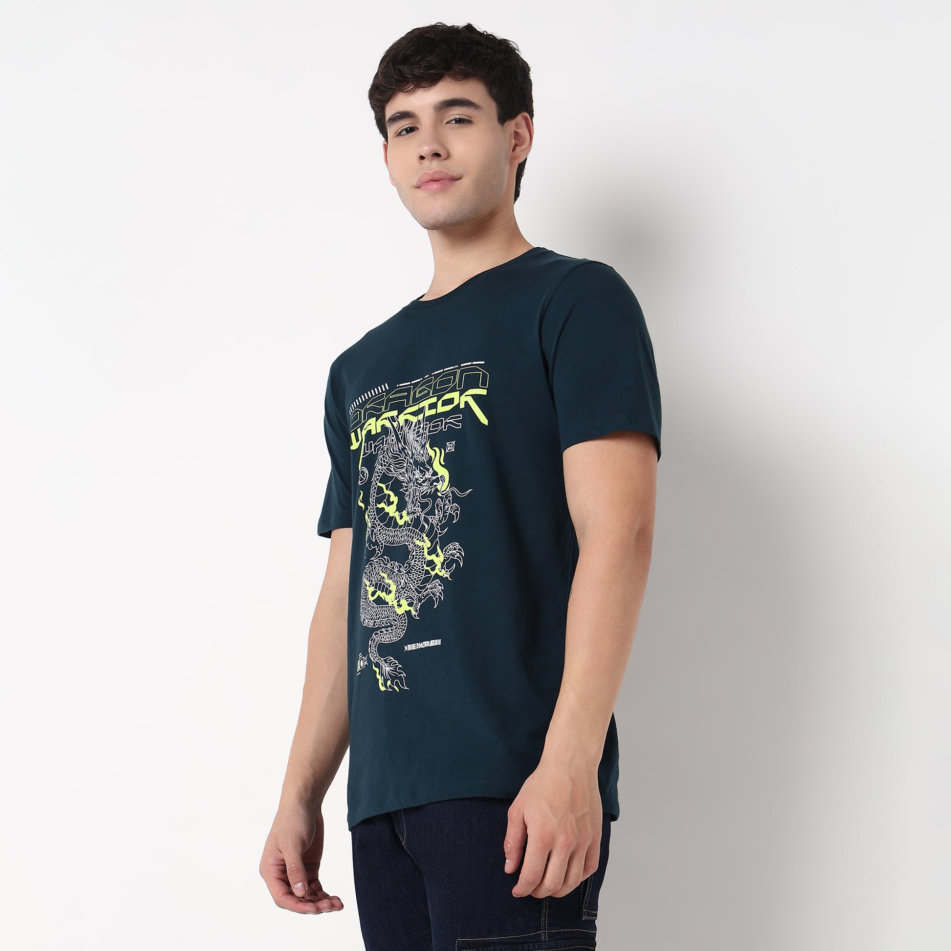 Order Now Men Graphic Crew Neck Regular Fit Casual Wear Graphitee by Style Union