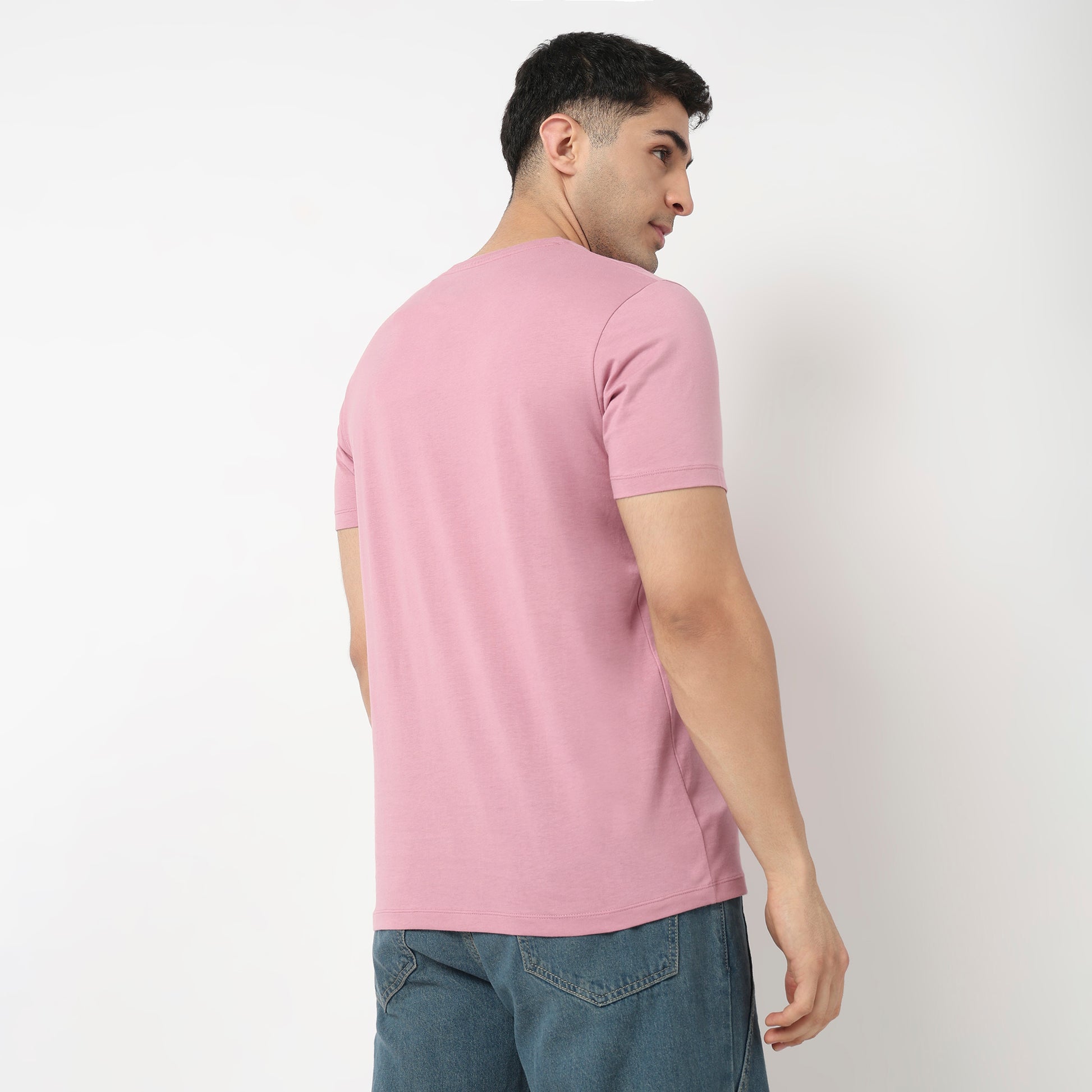 Cotton Crew Neck Graphitee
