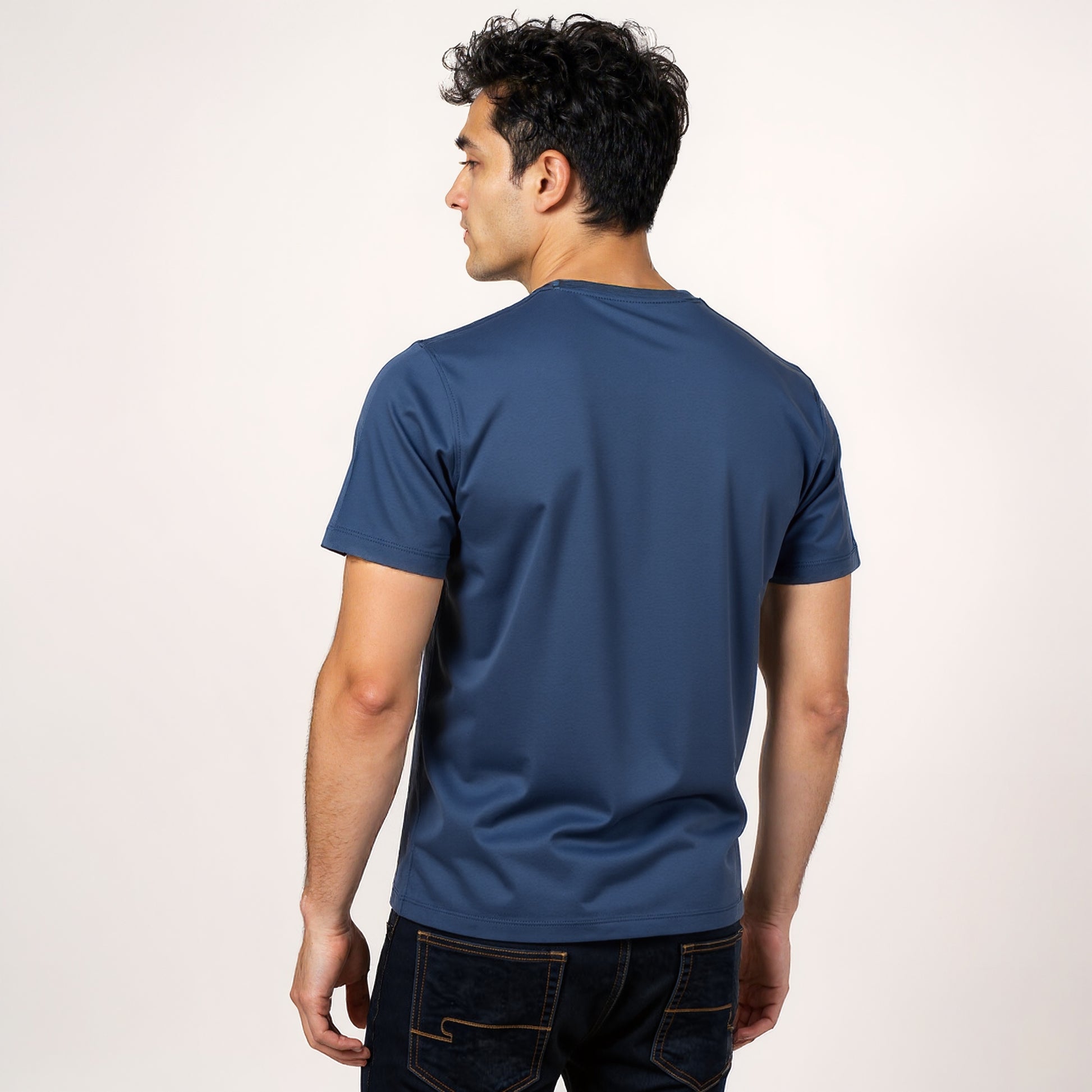 Cotton Crew Neck Graphitee