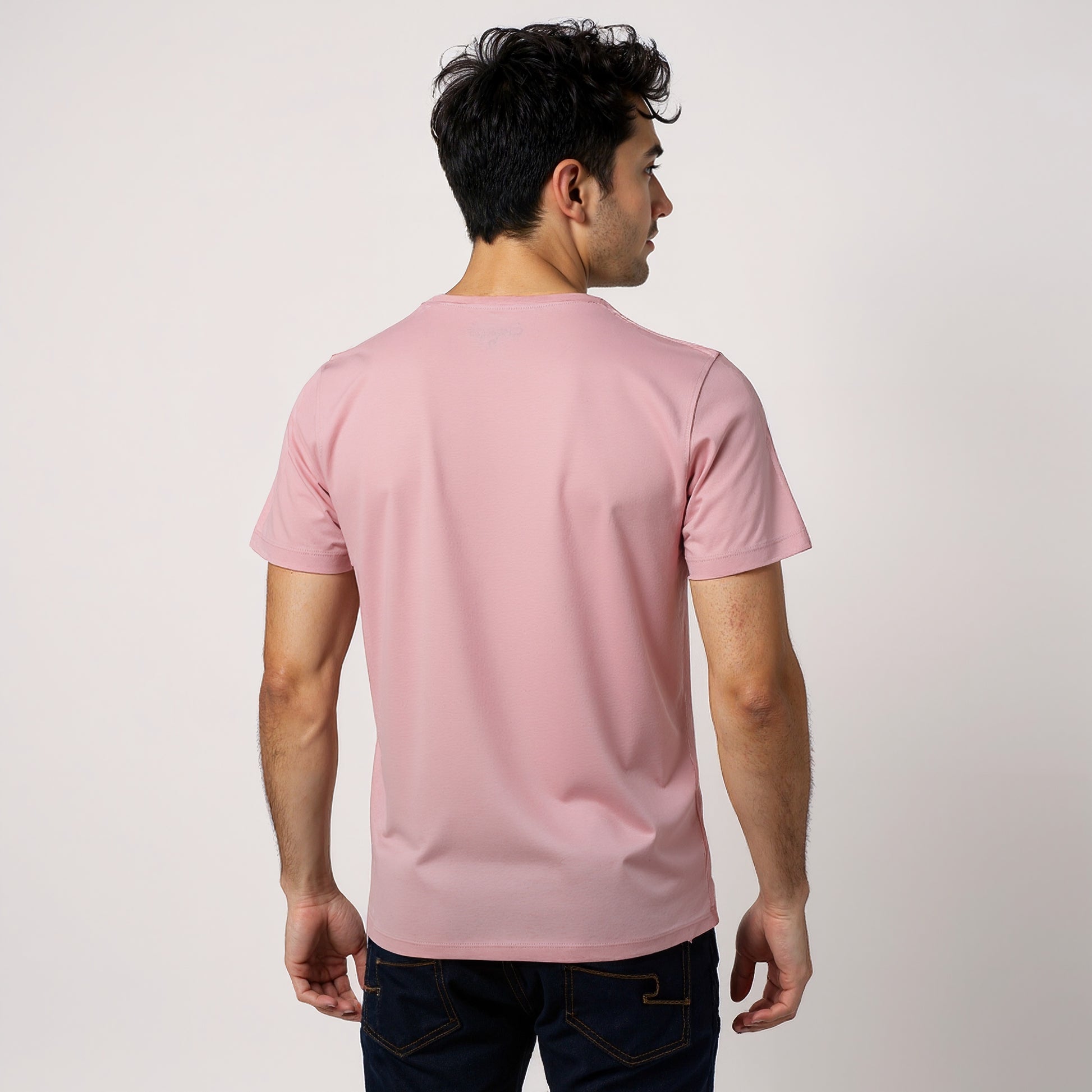 Cotton Crew Neck Graphitee