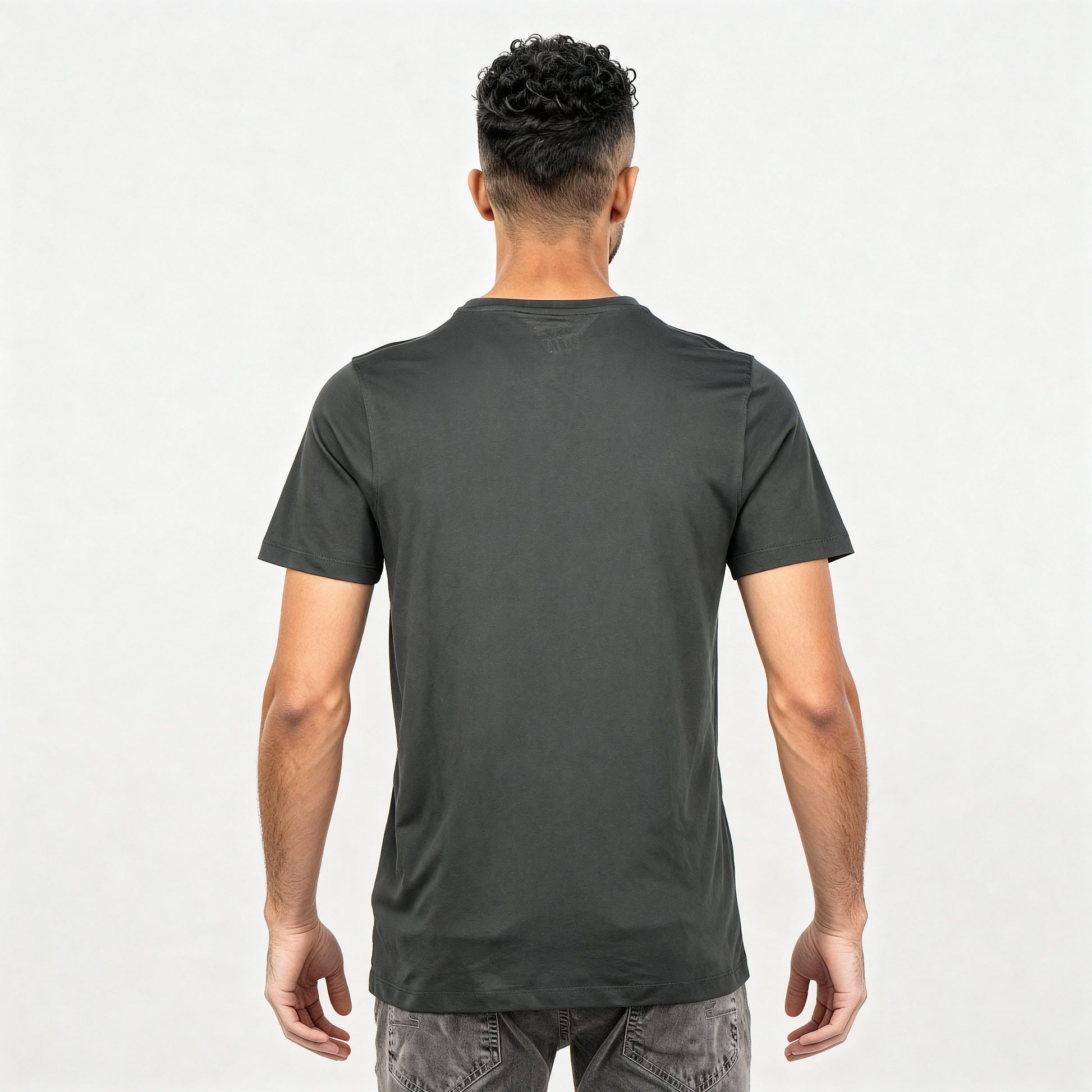 Cotton Crew Neck Graphitee