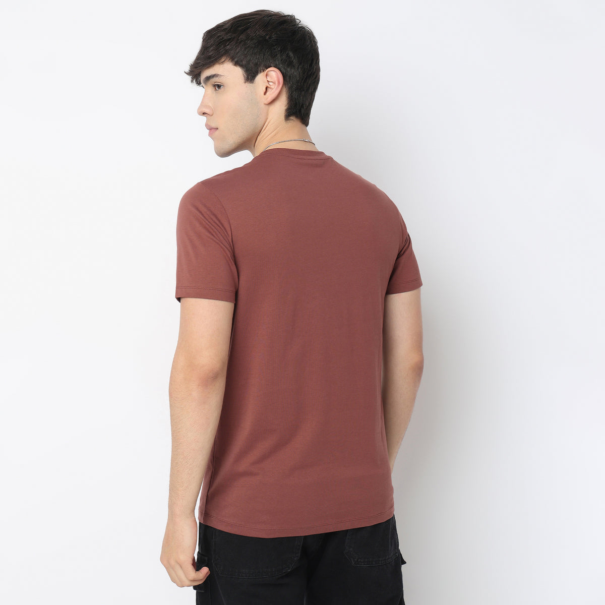 Crew Neck Cotton Graphitee