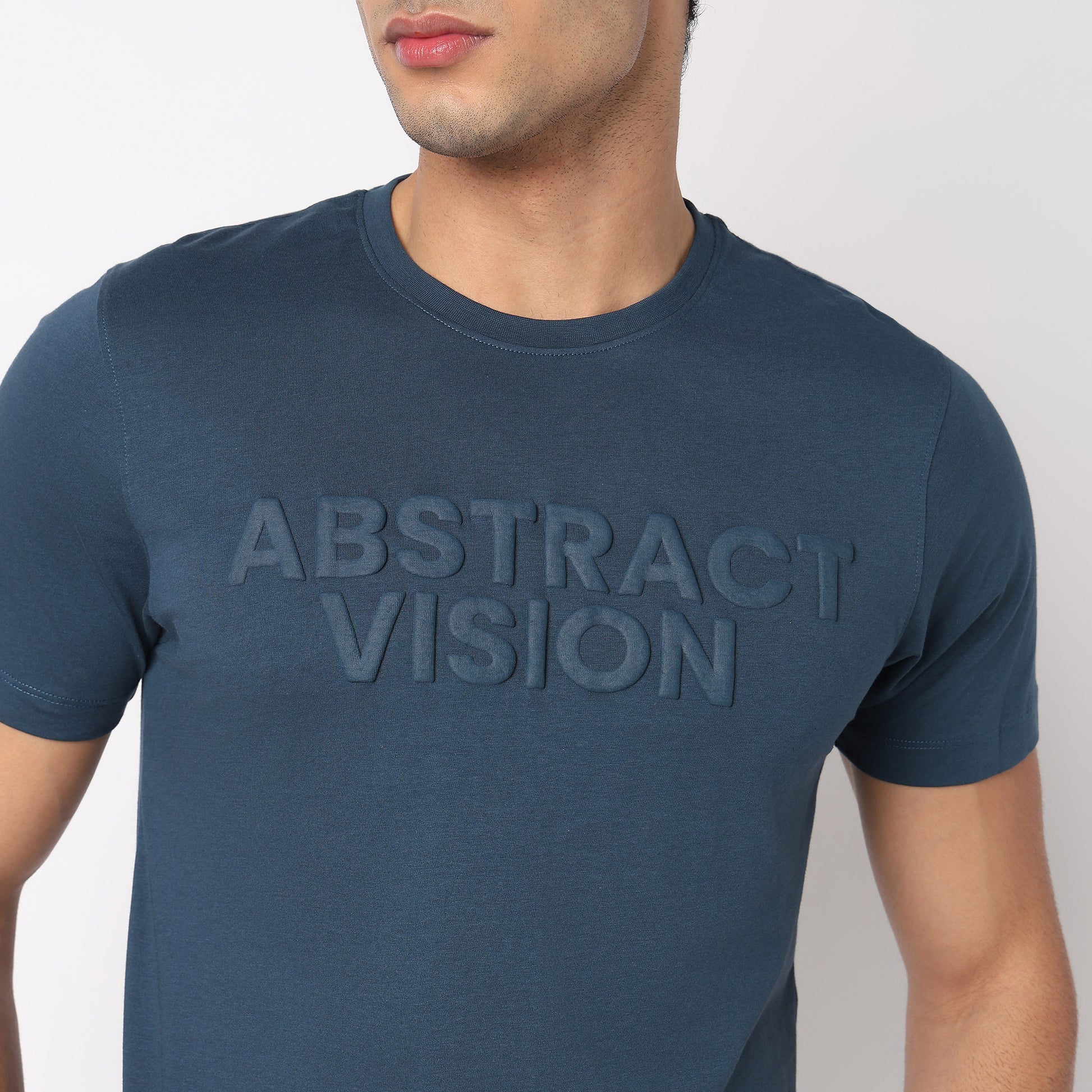 Crew Neck Cotton Graphitee