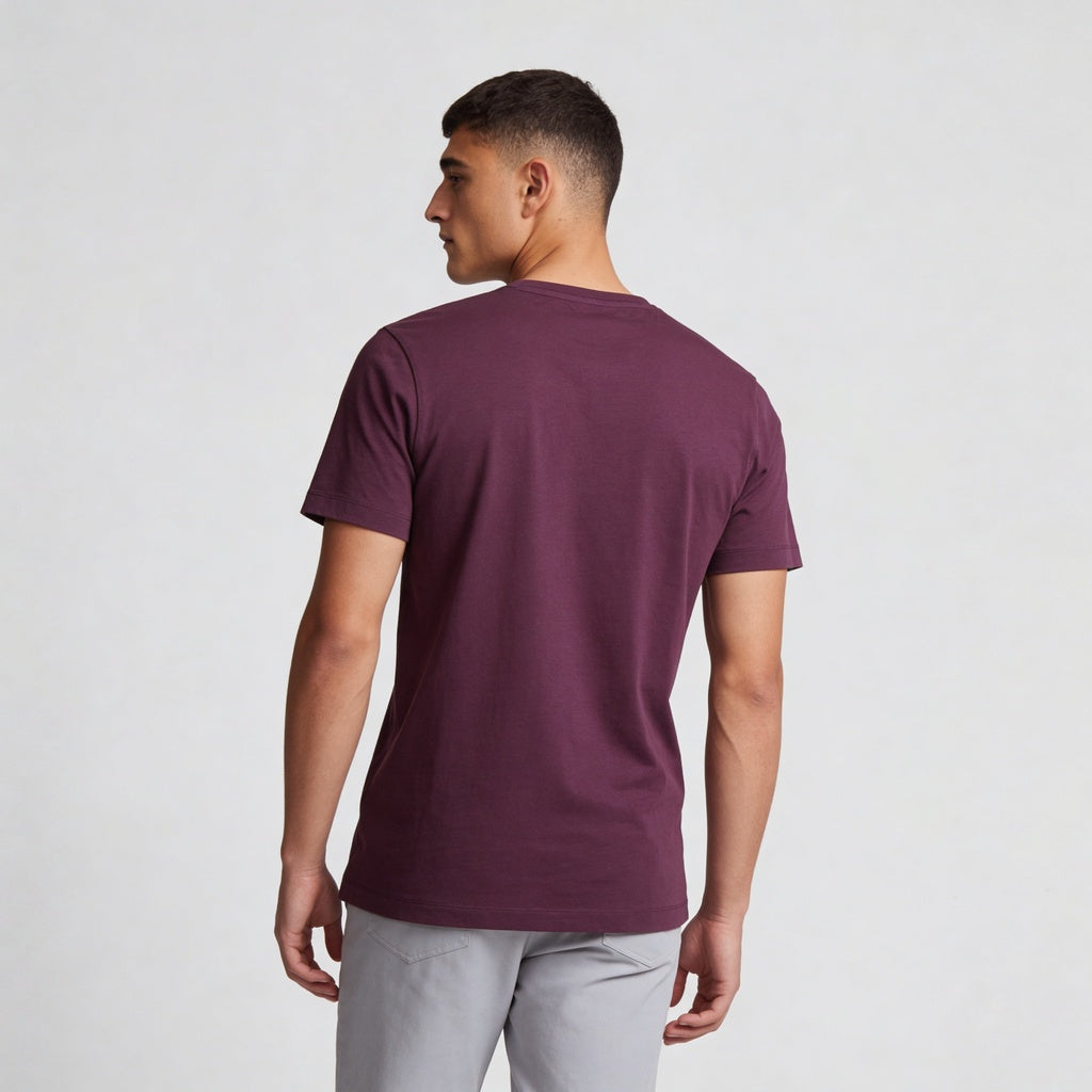 Cotton Crew Neck Graphitee