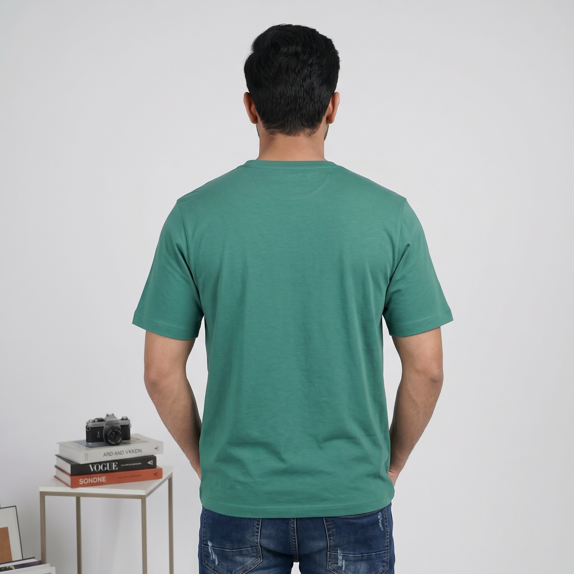 Cotton Crew Neck Graphitee