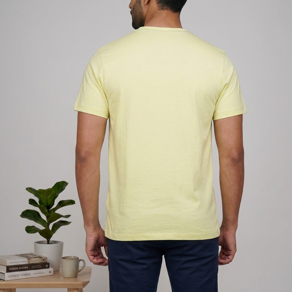 Cotton Crew Neck Graphitee