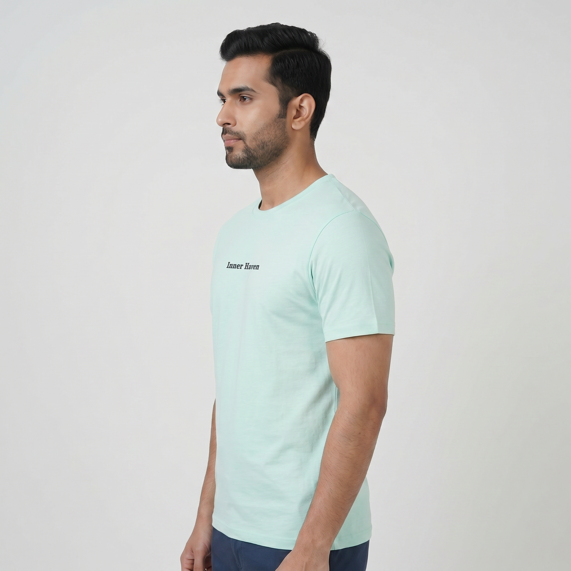 Cotton Crew Neck Graphitee