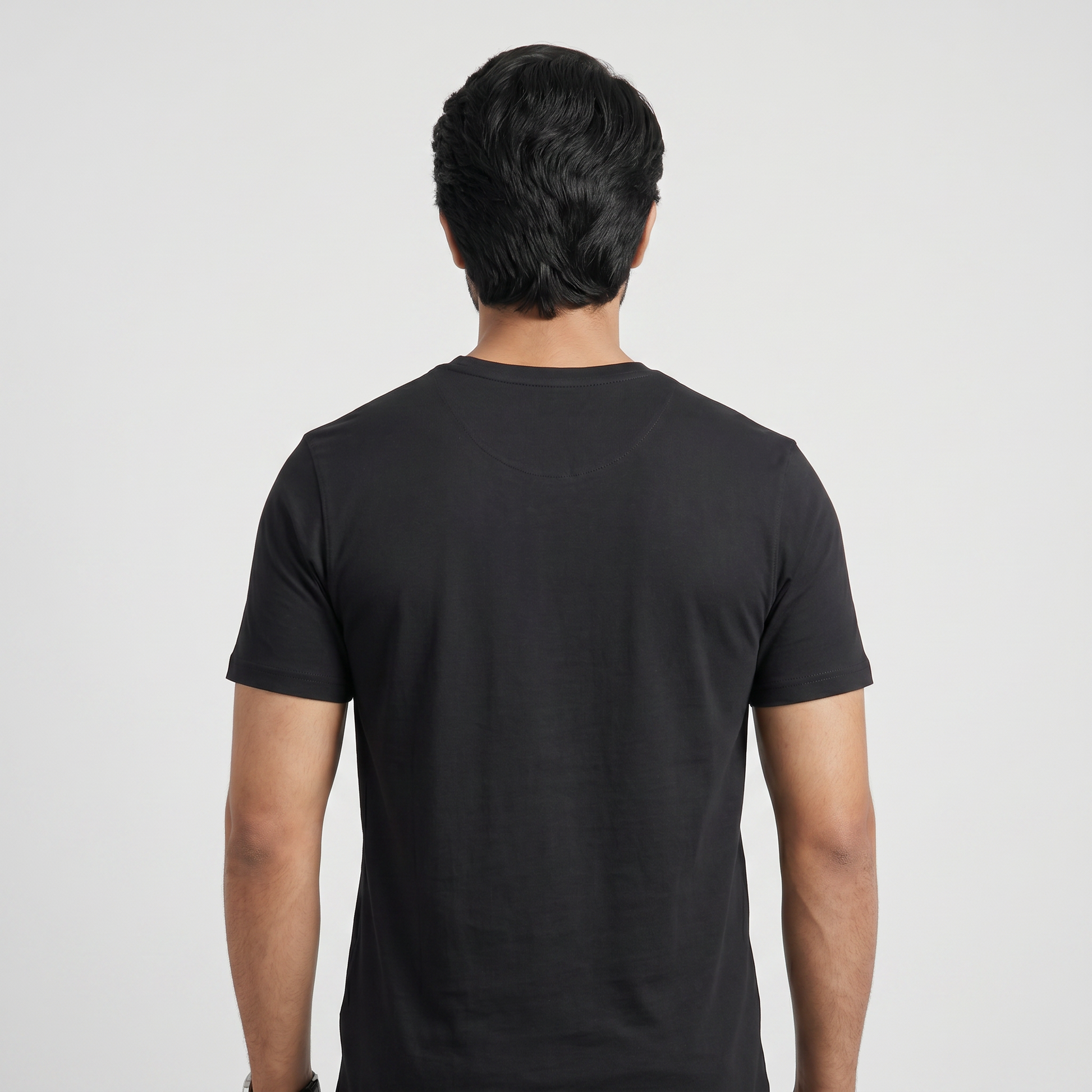 Cotton Crew Neck Graphitee