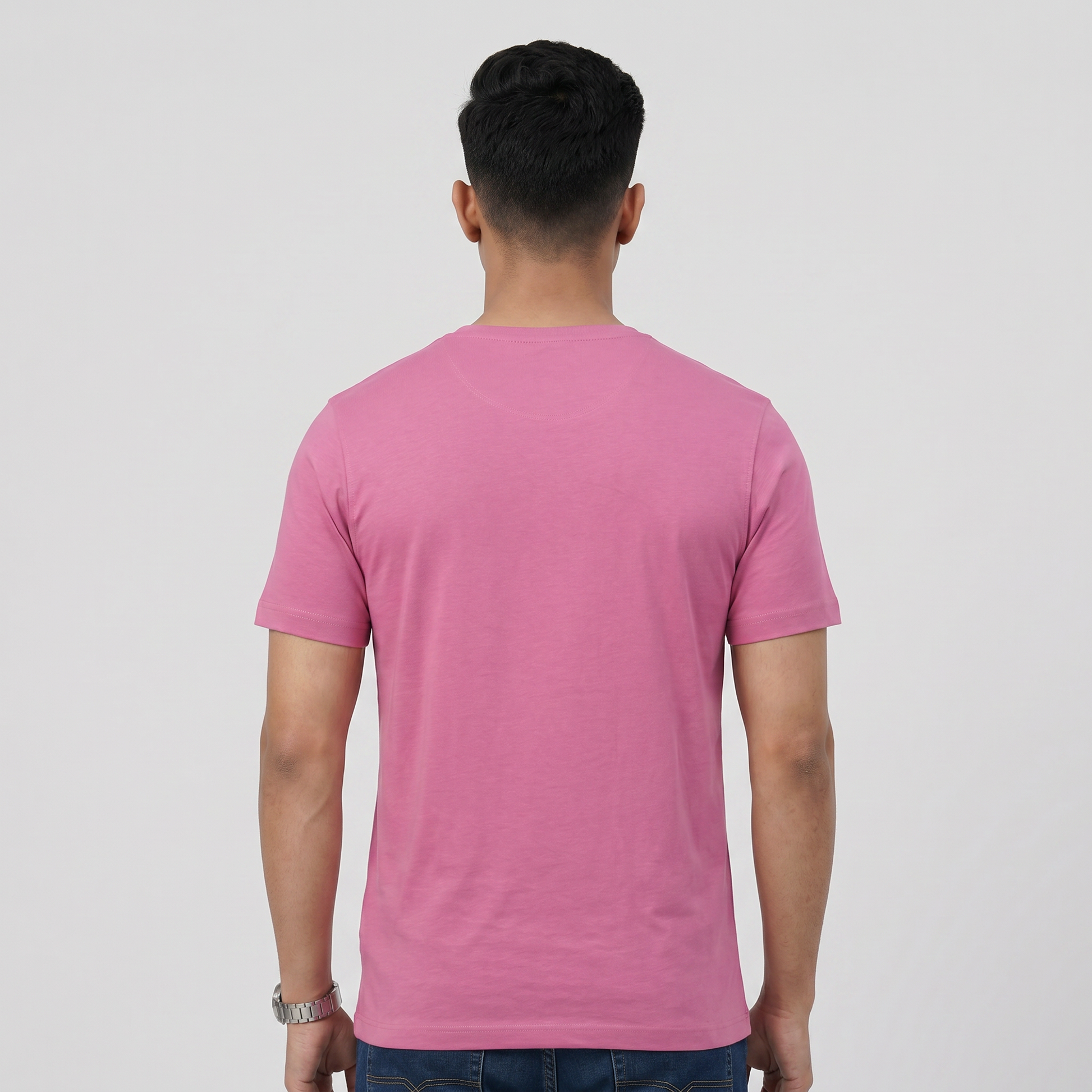 Cotton Crew Neck Graphitee