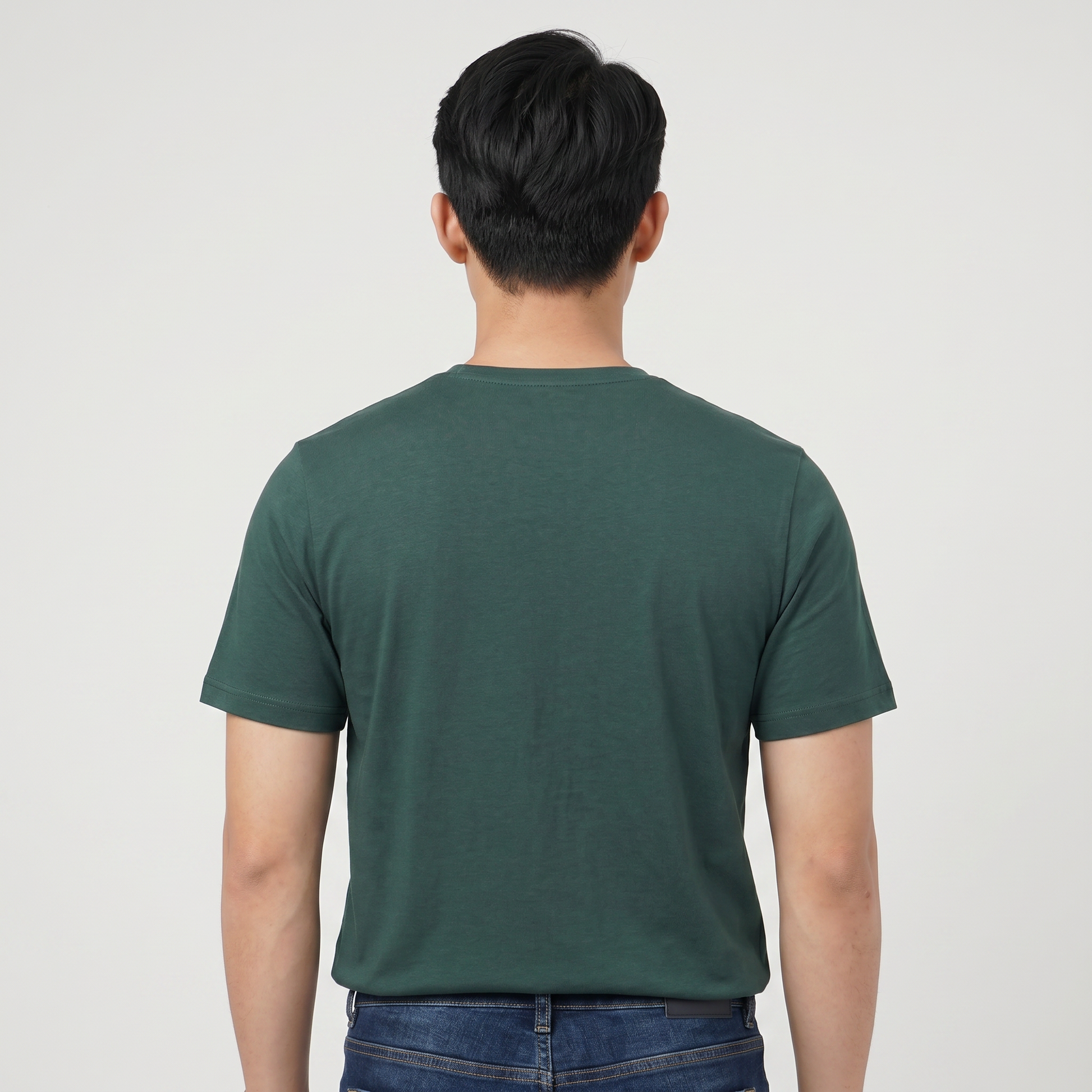 Cotton Crew Neck Graphitee