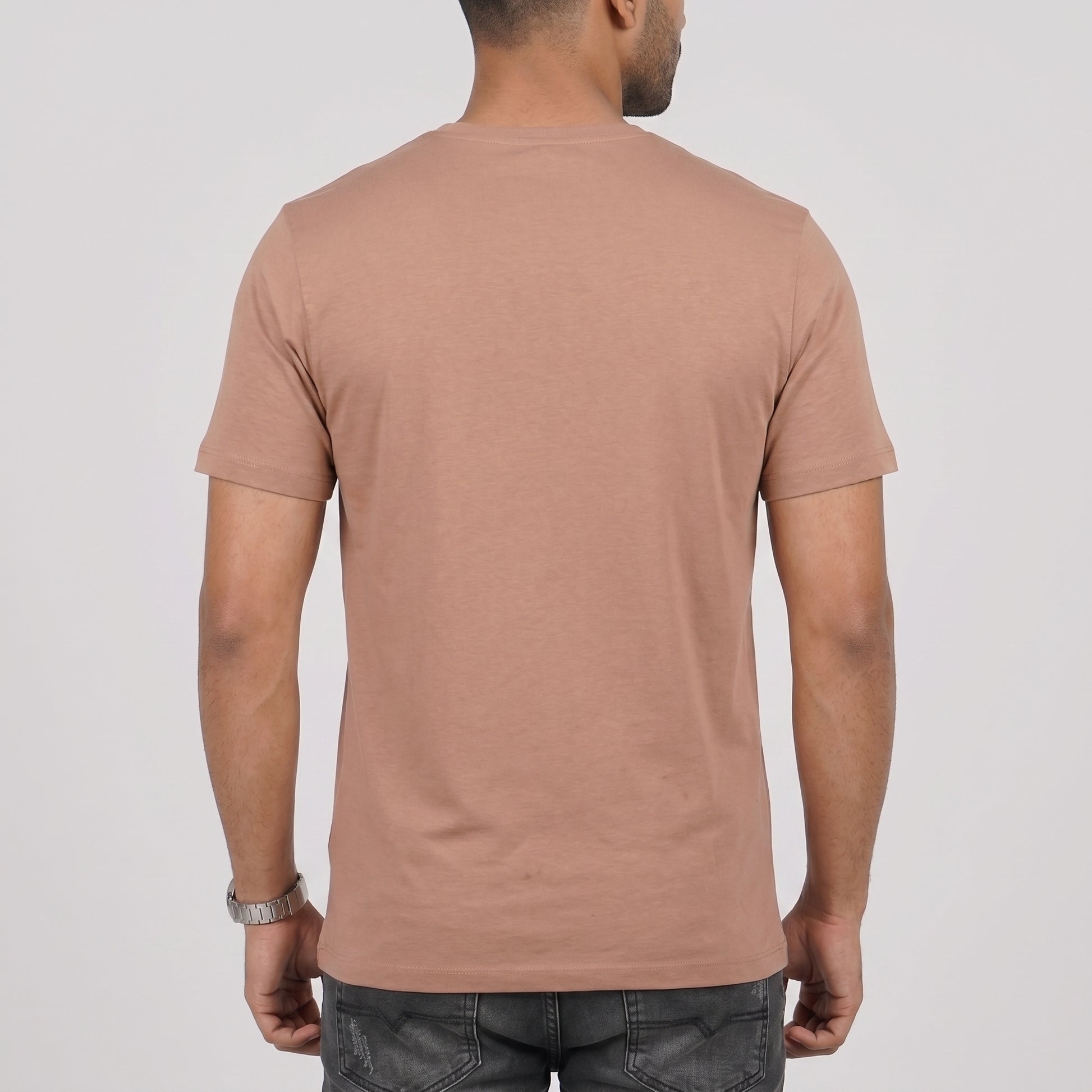 Cotton Crew Neck Graphitee