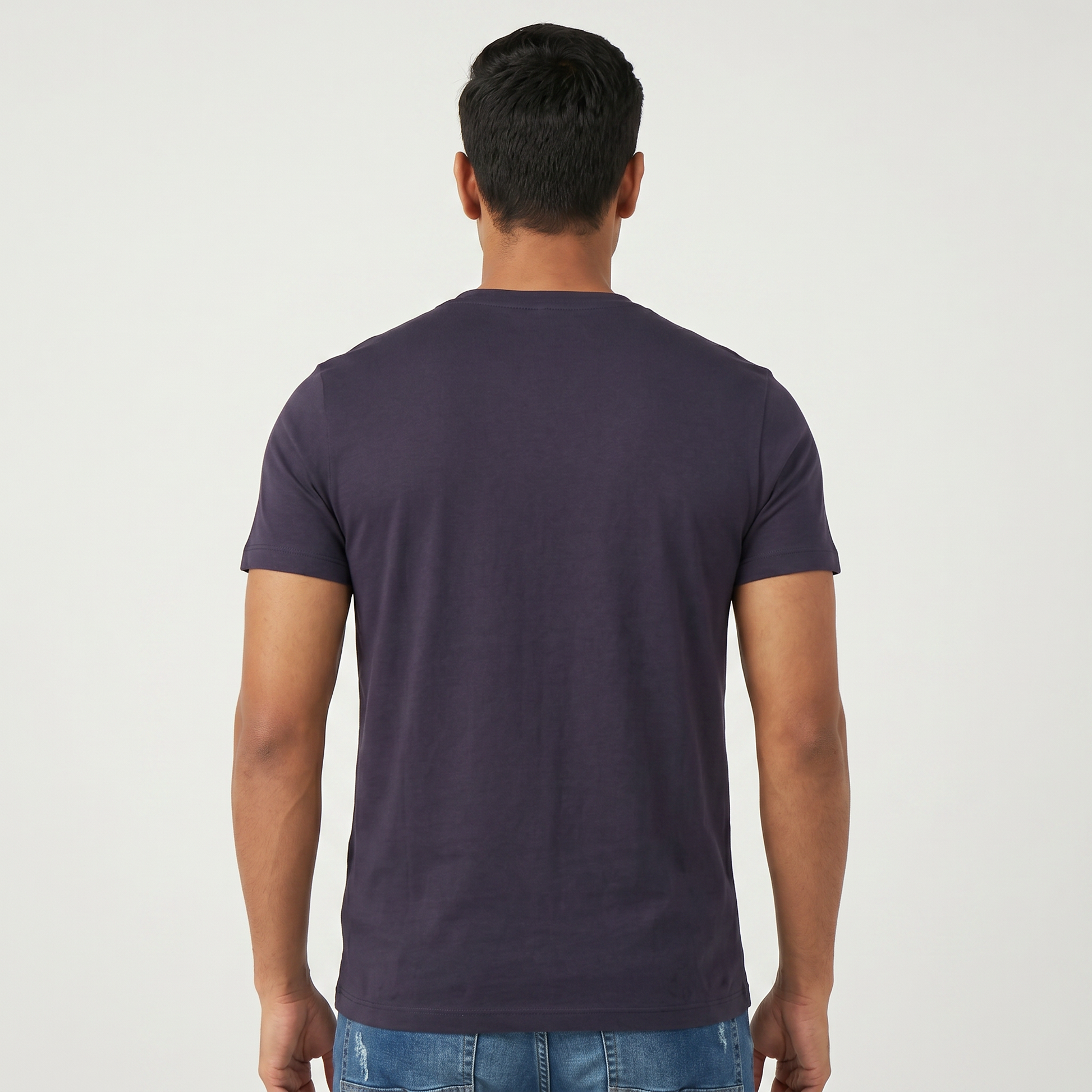 Cotton Crew Neck Graphitee