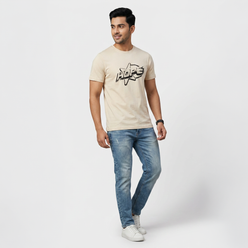 Cotton Crew Neck Graphitee