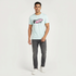 Cotton Crew Neck Graphitee