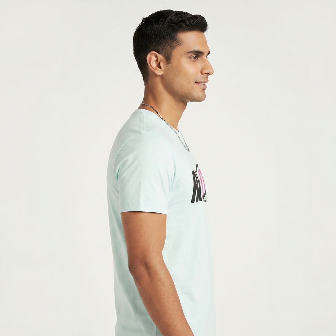 Cotton Crew Neck Graphitee