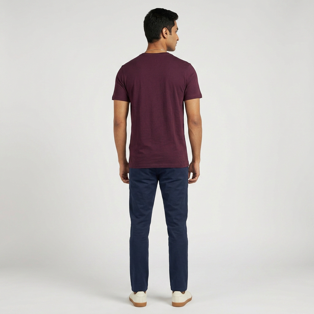 Cotton Crew Neck Graphitee